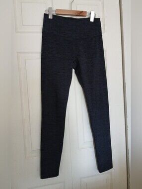 MONDETTA Luxury Dark Grey Legging Pants With Back Pocket, Size Small (S)